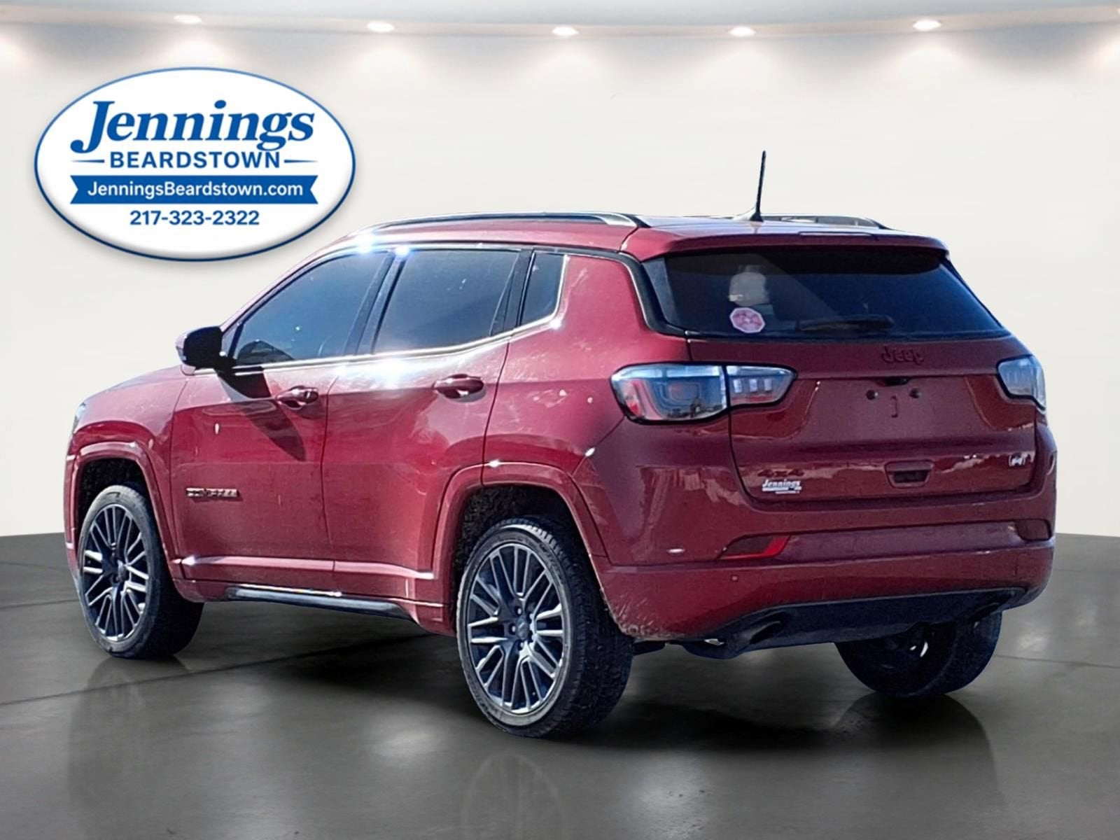 2023 Jeep Compass — rear three-quarter view